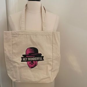 🎥 SWAG Ridley Scott Production Company Hey Wonderful Canvas Shopping Bag